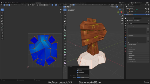 Elevate Your 3D Modeling and Hand painting in blender – Screenshot 4