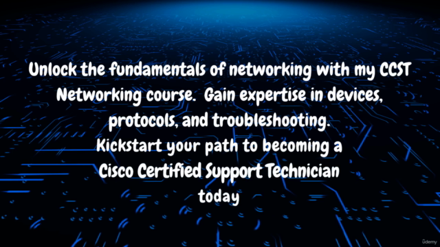 Cisco Certified Support Technician (CCST) Networking – Screenshot 3