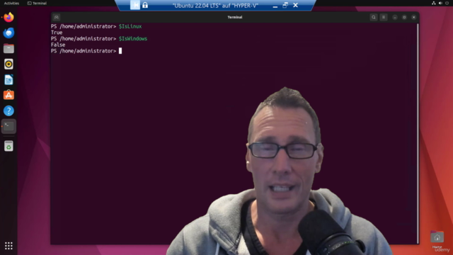 PowerShell auf Linux: Einsteigerworkshop – Screenshot 1