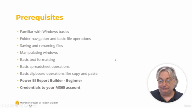Microsoft 365 Power BI Report Builder - Intermediate – Screenshot 4