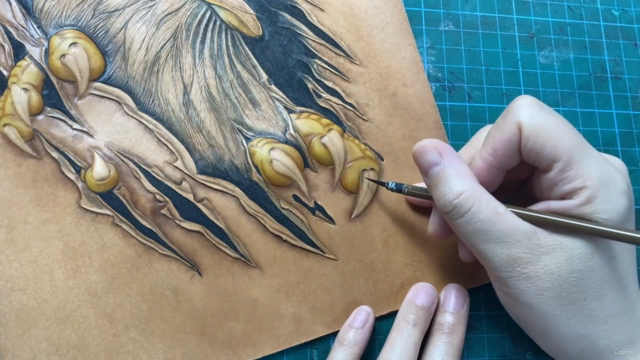 Leather Carving Art - Eagle – Screenshot 4