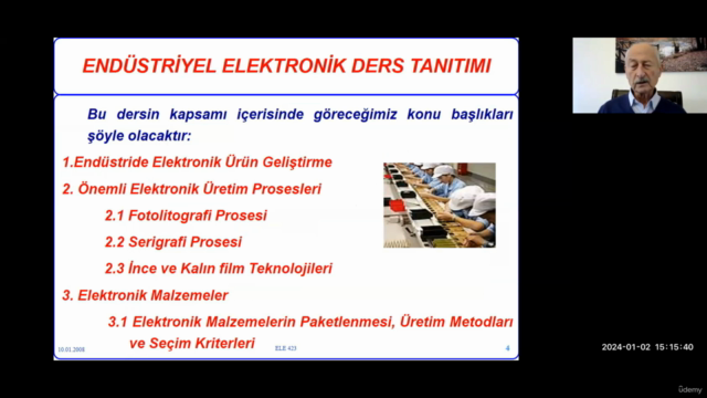 Endüstriyel Elektronik – Screenshot 1