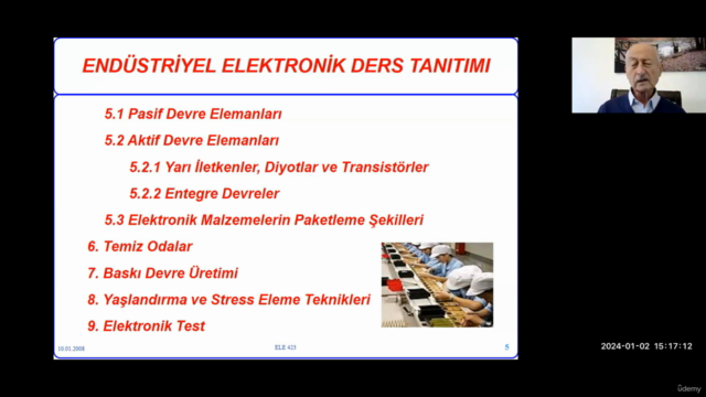 Endüstriyel Elektronik – Screenshot 2