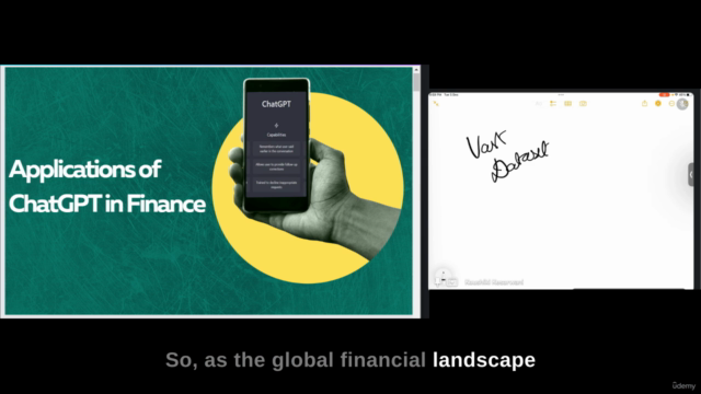 Chat GPT in Finance : Application & Implementation – Screenshot 4
