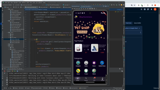 Flutter  & Firebase E-Ticaret ve Admin Uygulaması  (2024) - Screenshot_01