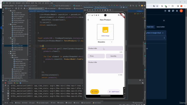 Flutter  & Firebase E-Ticaret ve Admin Uygulaması  (2024) - Screenshot_02