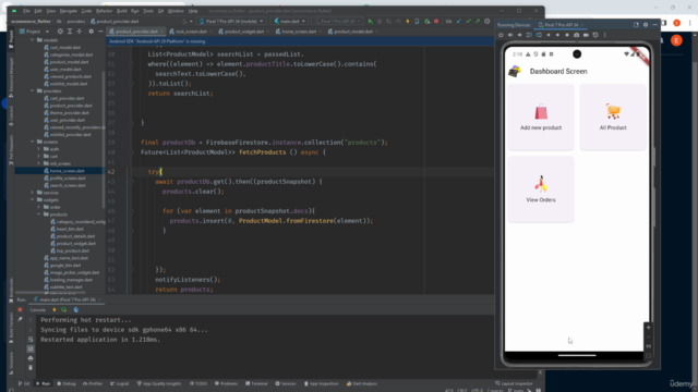 Flutter  & Firebase E-Ticaret ve Admin Uygulaması  (2024) - Screenshot_04