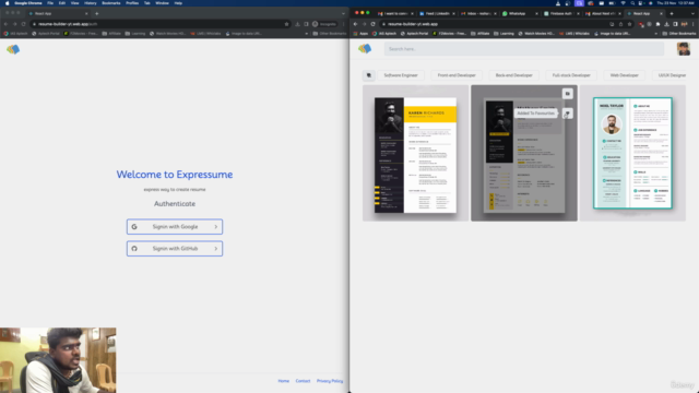 Mastering Full-Stack Resume Development: Build with ReactJS – Screenshot 1