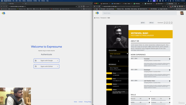 Mastering Full-Stack Resume Development: Build with ReactJS – Screenshot 2