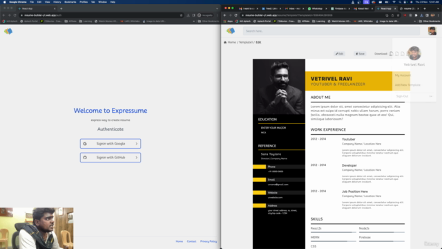 Mastering Full-Stack Resume Development: Build with ReactJS – Screenshot 3