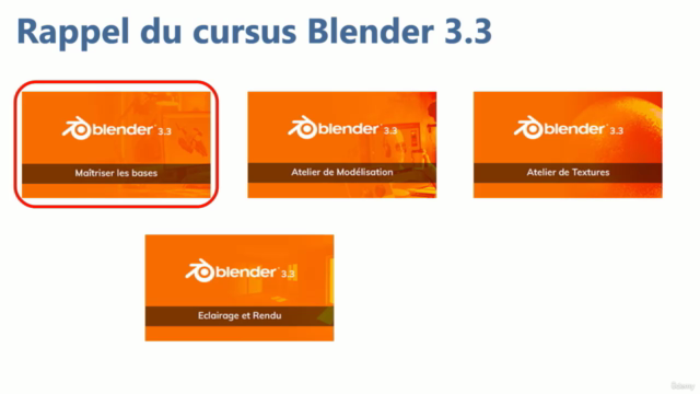 Blender 3.3 : Maîtriser les bases – Screenshot 2