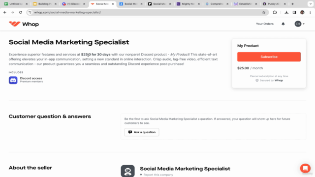 Building & Monetizing Paid Community Via Subscription Model – Screenshot 2