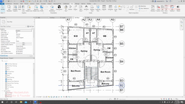 Autodesk Revit - Complete Beginner to advanced level Course – Screenshot 1