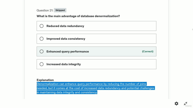 400+ MySQL Interview Questions Practice Test – Screenshot 2