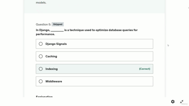 400+ Django Interview Questions Practice Test – Screenshot 2