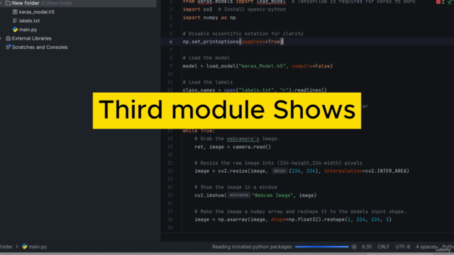 Machine Learning Project Using : Google Teachable Machine – Screenshot 4