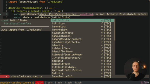 Angular Testing: Unit Testing Angular and E2E Testing – Screenshot 2