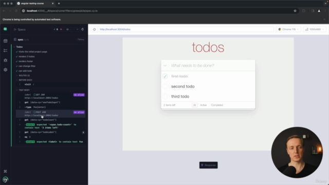 Angular Testing: Unit Testing Angular and E2E Testing – Screenshot 3