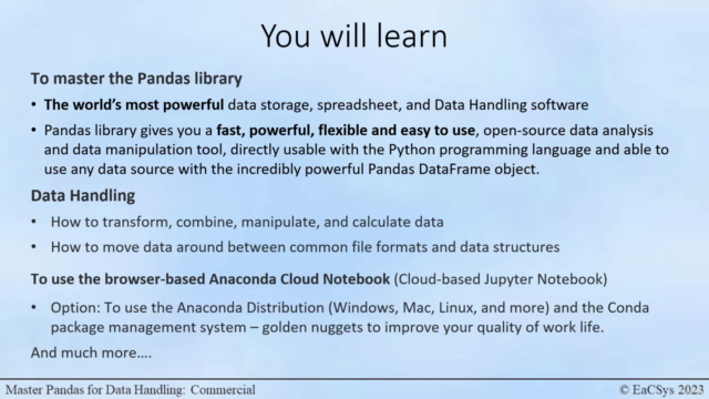 Master Pandas for Data Handling [2025] – Screenshot 2
