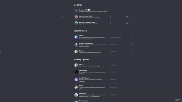 Chat GPT (Wersja Plus, Team) Kompletny Przewodnik i Nowości – Screenshot 3