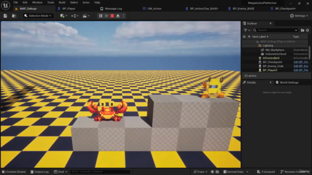 Make a 2D Action Platformer in Unreal Engine 5 – Screenshot 3