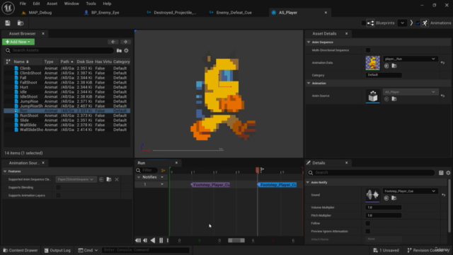Make a 2D Action Platformer in Unreal Engine 5 – Screenshot 4