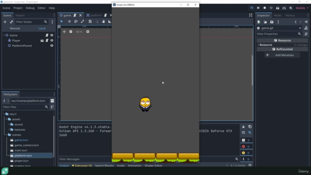 Master Mobile Game Development with Godot 4 - Screenshot_01