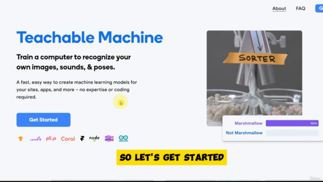 Facial Recognition Using TensorFlow And Teachable Machine. – Screenshot 1