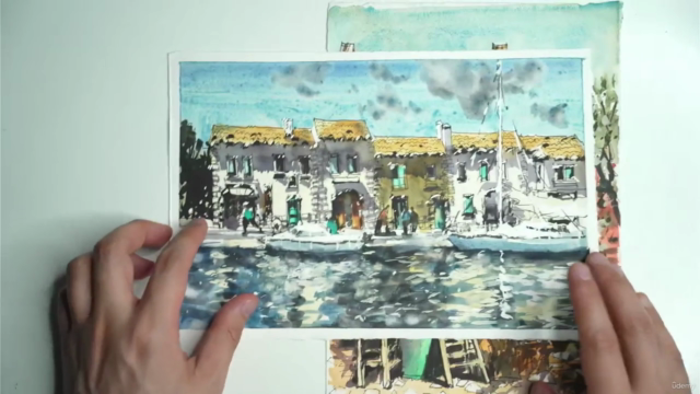 Pen and Wash Essentials - Urban Sketching For Beginners – Screenshot 3