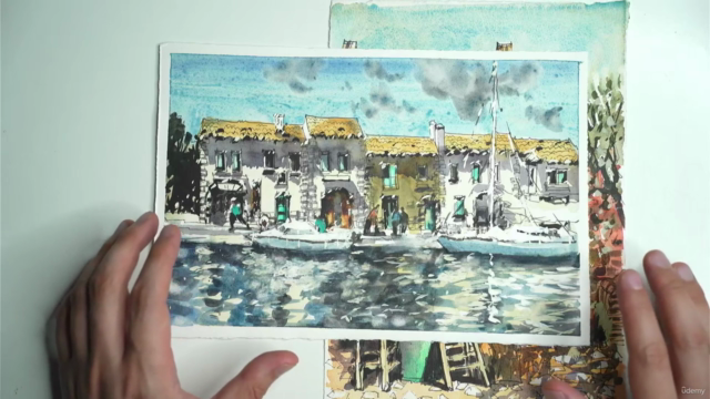 Pen and Wash Essentials - Urban Sketching For Beginners – Screenshot 4