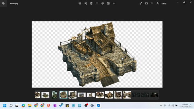 Mastering Autodesk Maya: Modelling 3D Medieval Architecture – Screenshot 2