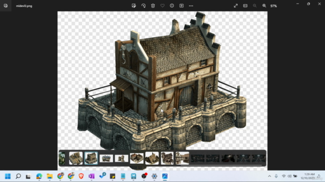 Mastering Autodesk Maya: Modelling 3D Medieval Architecture – Screenshot 4