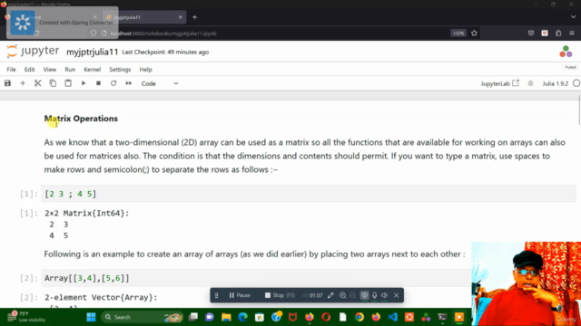 Julia Programming : The Complete Reference – Screenshot 2