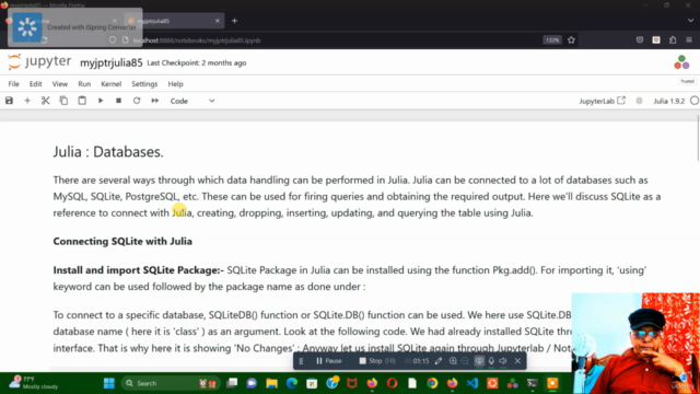 Julia Programming : The Complete Reference – Screenshot 4
