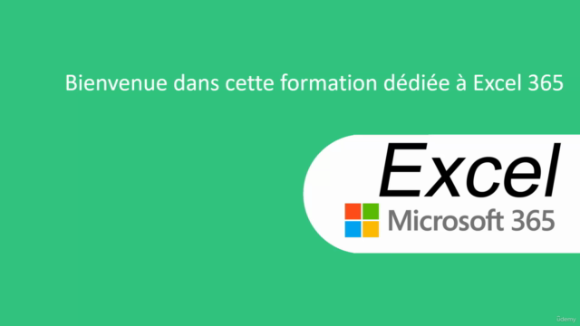 Excel 365 - Formation complète bureau et Web – Screenshot 1