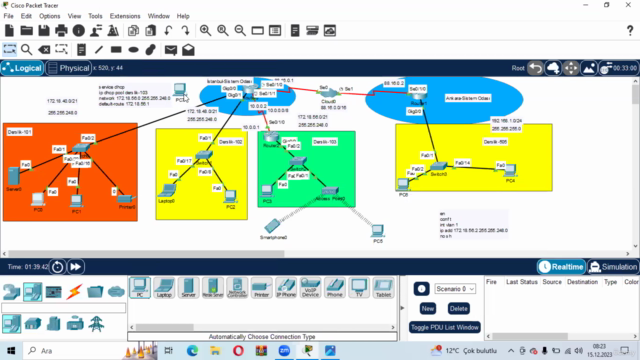 Cisco Kurum Geneli Ağ Topolojisi Kurulumu Ve Konfigürasyonu – Screenshot 3