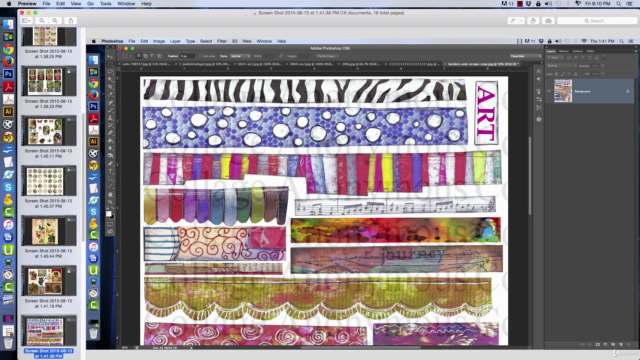 Digital Collage Sheets Quick and Easy with Photoshop Kit - Screenshot_03