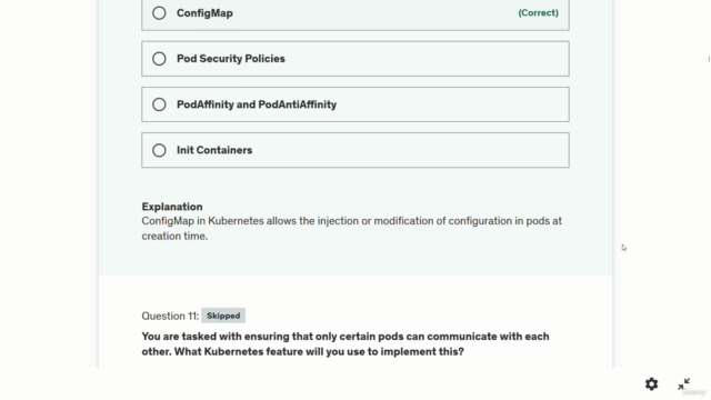 350+ Kubernetes Interview Questions Practice Test – Screenshot 2