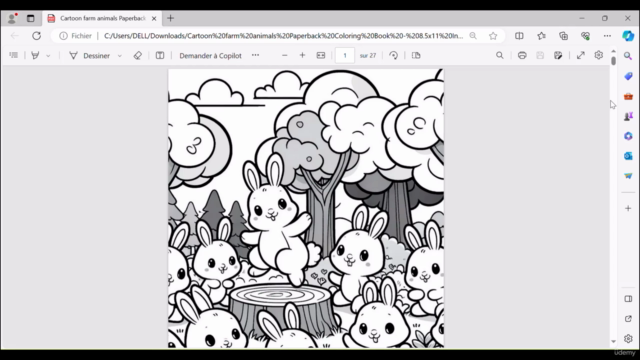 ChatGPT, DALL-E3 & Leonardo AI: Kid's Coloring Book Creation - Screenshot_01