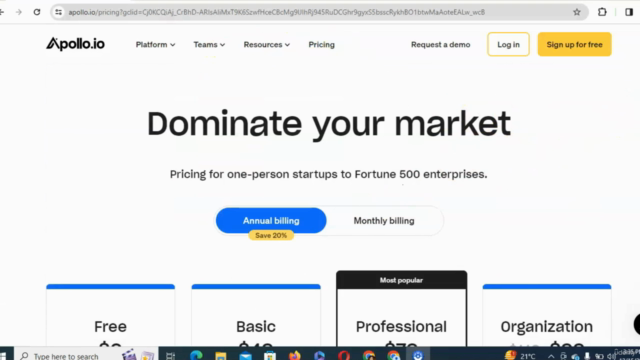 How To Use Apollo io for leads generation/Email marketing – Screenshot 3