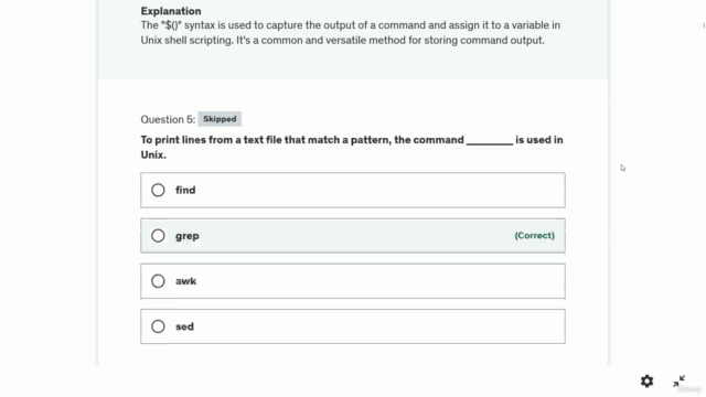 550+ Unix Interview Questions Practice Test – Screenshot 2