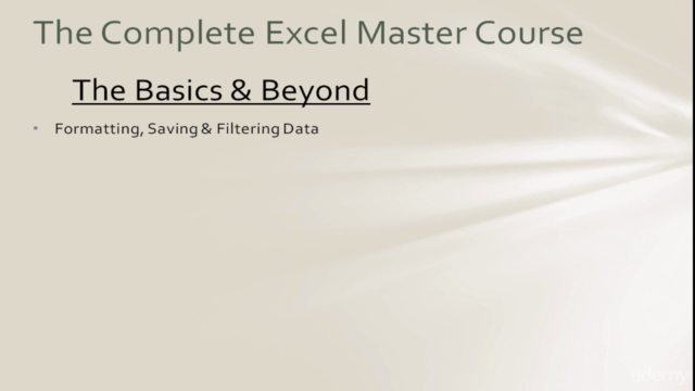 The Complete Microsoft Excel Course -From Beginner To Expert – Screenshot 2