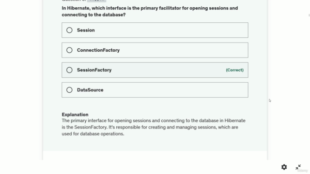 400+ Hibernate Interview Questions Practice Test – Screenshot 2