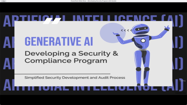 Developing a Security and Compliance Program with GenAI – Screenshot 1