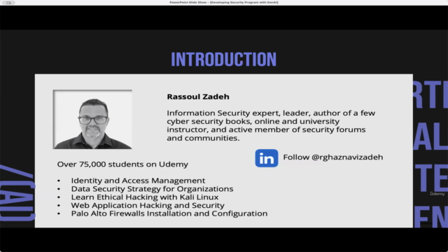 Developing a Security and Compliance Program with GenAI – Screenshot 4