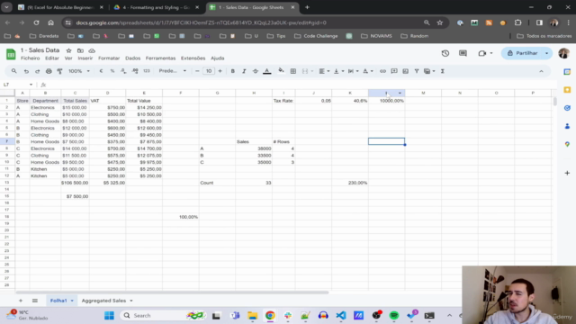 Spreadsheets for Beginners: Master your Data Game – Screenshot 1