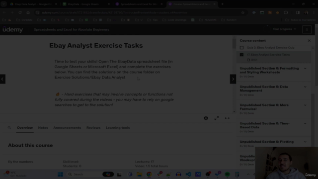 Spreadsheets for Beginners: Master your Data Game – Screenshot 2