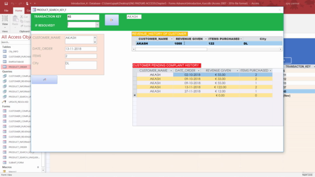 MS Access Front (Basic to Advance - 22 Hours) – Screenshot 1