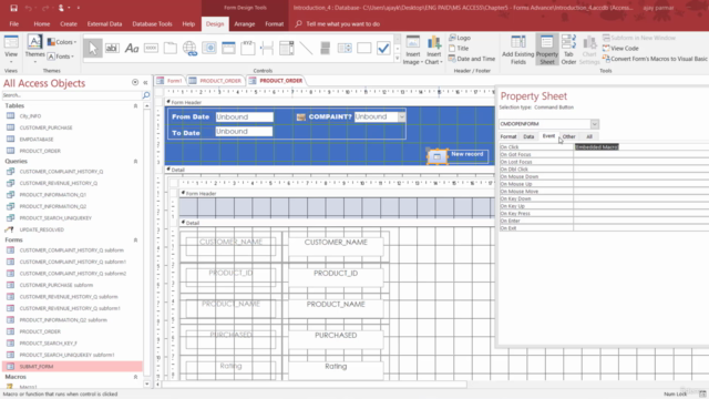 MS Access Front (Basic to Advance - 22 Hours) – Screenshot 3