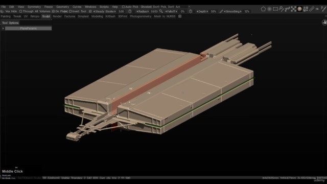 Scaling Sci-Fi - 3D Sketching from Jets to Motherships – Screenshot 4